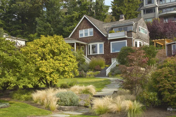 Lares residenciais em Seattle WA . — Fotografia de Stock