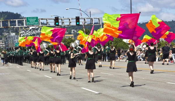Портленд Орегон піднявся парад. — стокове фото
