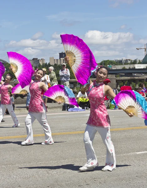 Portland Oregon rose parade. — Stockfoto