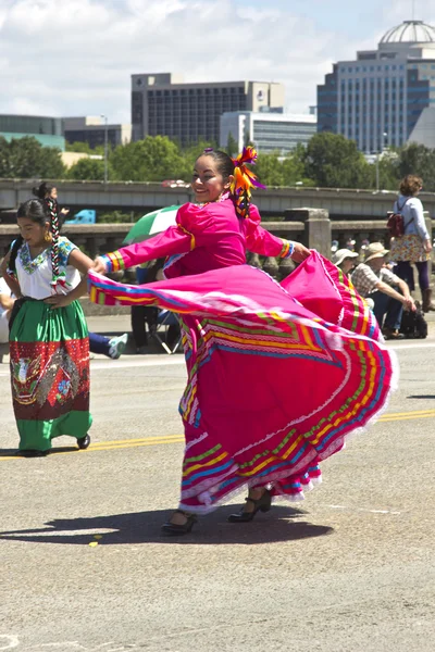 Portland w stanie oregon rose parade. — Zdjęcie stockowe