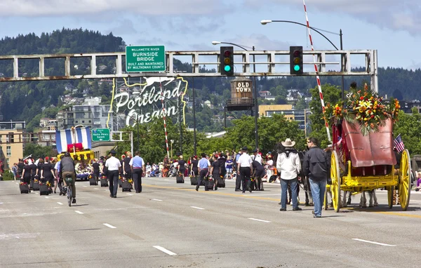 Portland oregon gül parade. — Stok fotoğraf