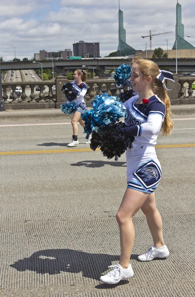 Portland Oregon desfile de rosas . — Fotografia de Stock