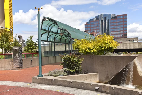 Teatro no parque quadrado Tacoma Washington . — Fotografia de Stock