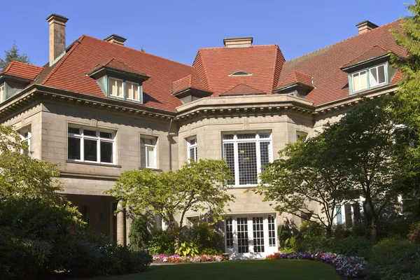 Pittock Mansion estate Portland Oregon. — Stock Photo, Image