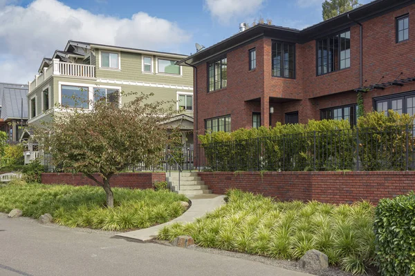 Woningbouw Een Buitenwijk Van Seattle Washington — Stockfoto