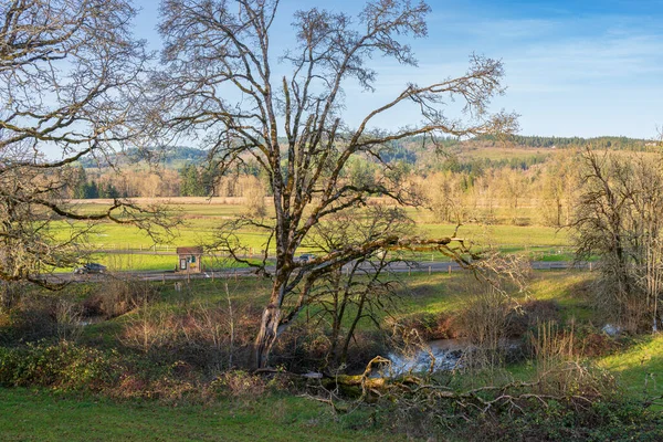 Champoeg Parque Estatal Histórico Oregon — Foto de Stock