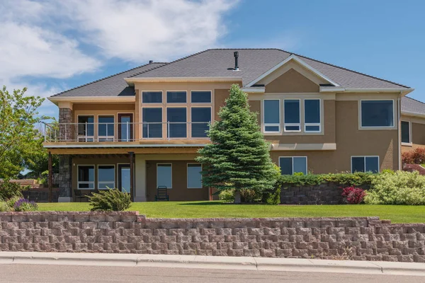 Immobilier Nouvelle Construction Dans Banlieue Pocatello Idaho État — Photo