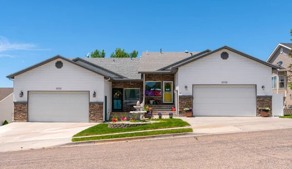 Maison Quartier Résidentiel Dans État Pocatello Idaho — Photo