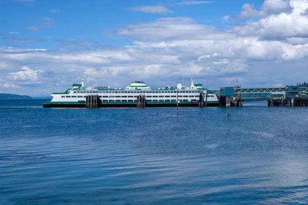 City Edmond Washington State Viewpoint Marina Ferry Transport — Stock fotografie
