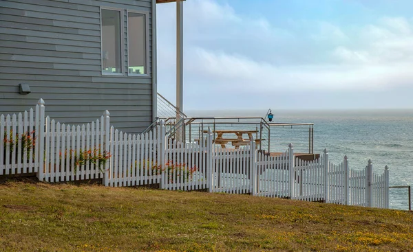 Residenza Sulla Costa Dell Oregon Pacifico Nord Occidentale — Foto Stock