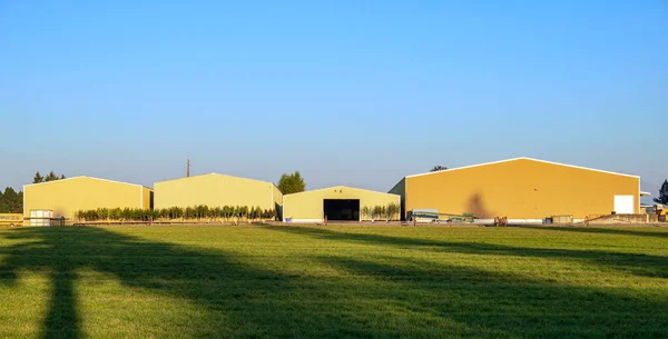 Large Industrial Storage Warehouse Facility Plants Equipment Oregon — Stock Photo, Image