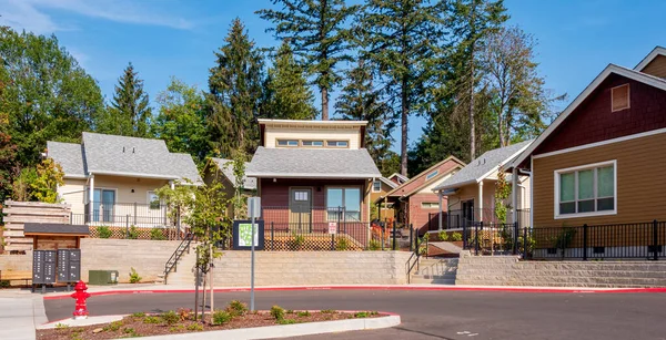Novas Casas Construção Para Alugar Gresham Oregon — Fotografia de Stock