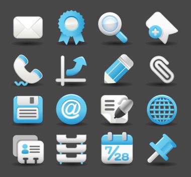iş, internet, ofis, iş Icon set