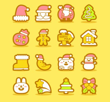 Noel simgeleri kümesi