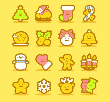 Noel simgeleri kümesi