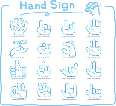 el işareti simgesi ayarla