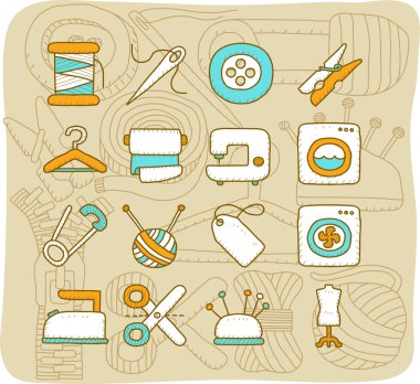 dikiş Icon set