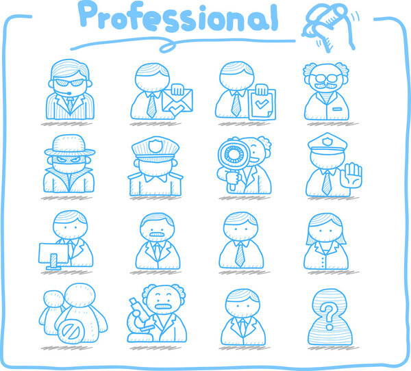 Hardware, Business, Internet icon set
