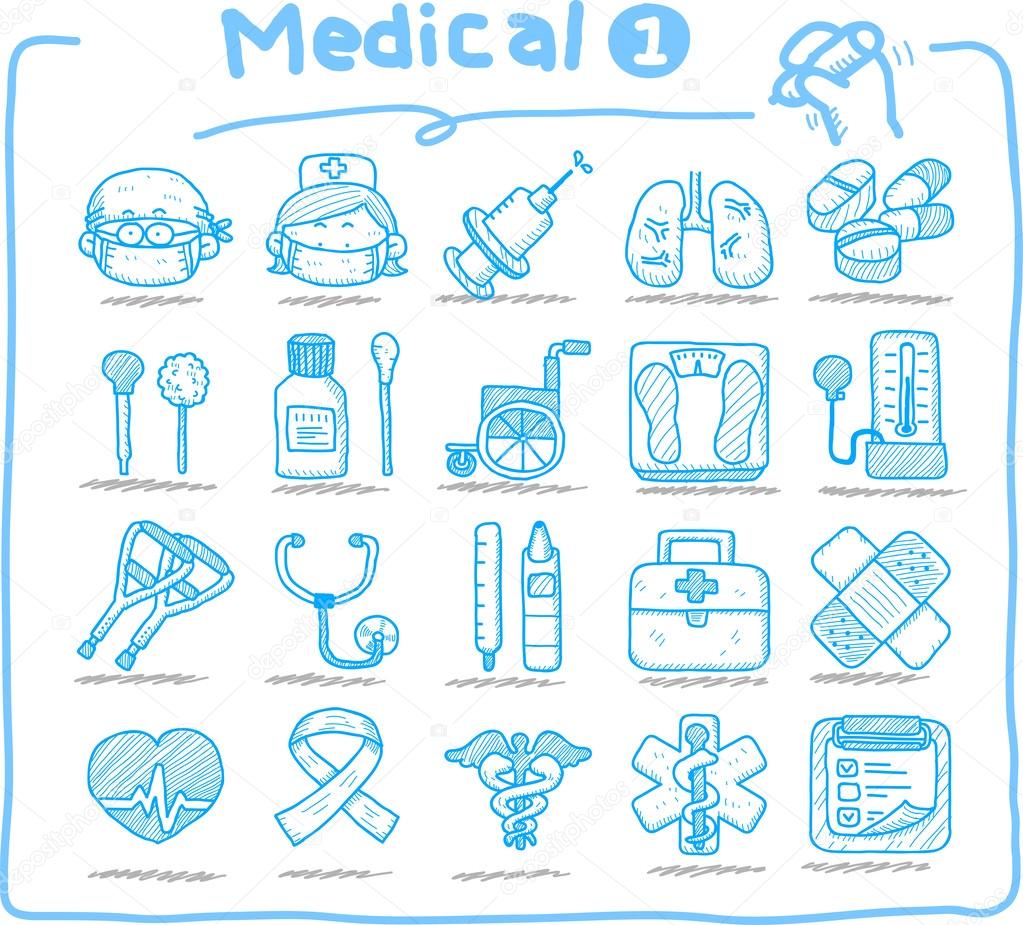 医療アイコン ストックベクター C Min6939