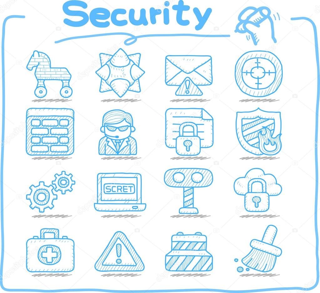 Security,business,i nternet icon set