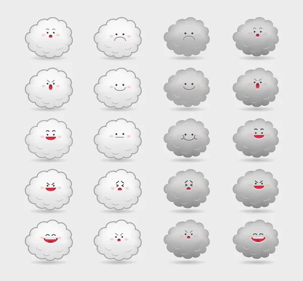 Icono de nube — Vector de stock