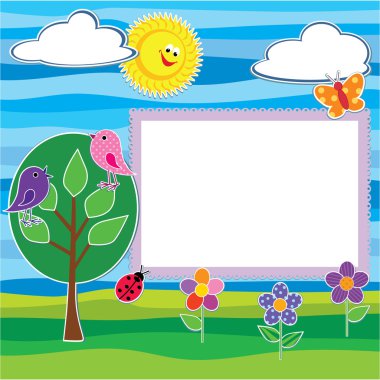 Yaz, fotoğraf çerçevesi veya kart çıkartma Etiketler ayarla