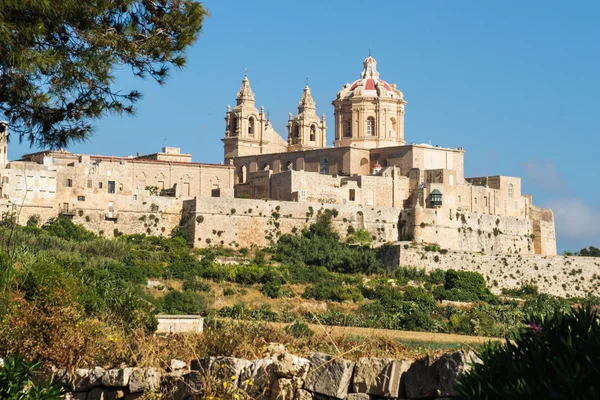 Mauern von Mdina — Stockfoto