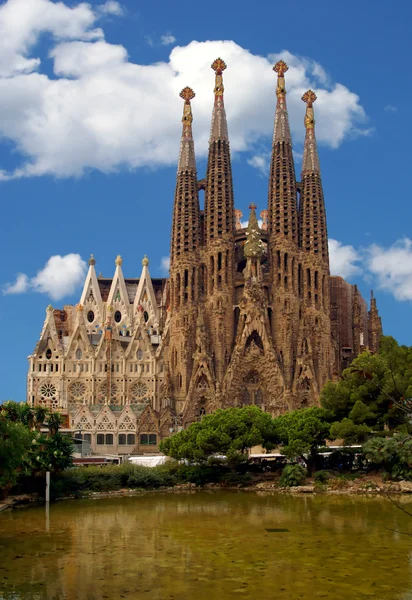 La Sagrada Familia — Zdjęcie stockowe