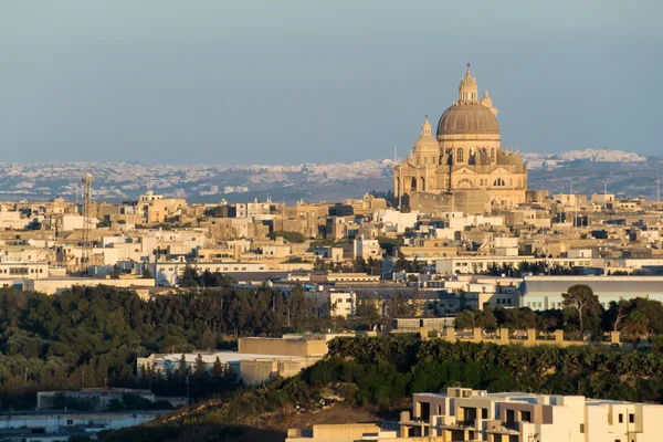 The Rotunda Church of Xewkija — Stock Photo, Image