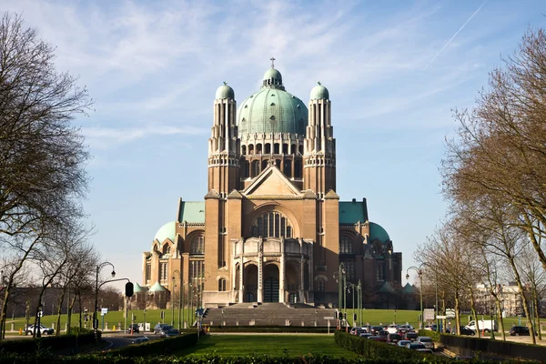 La Basílica Nacional del Sacro-Coeur en Bruselas —  Fotos de Stock