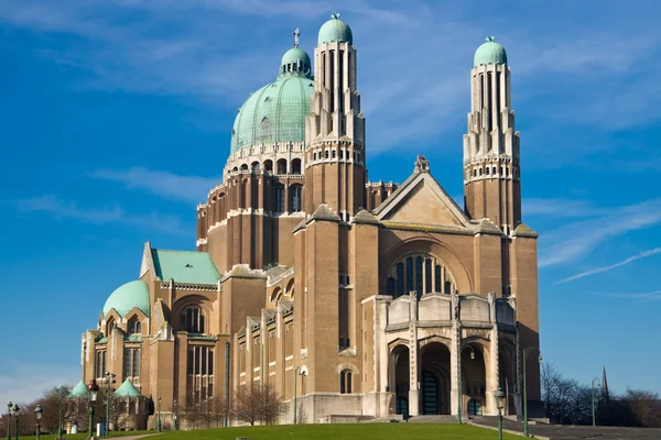 De basilique nationale du sacre-coeur in Brussel — Stockfoto