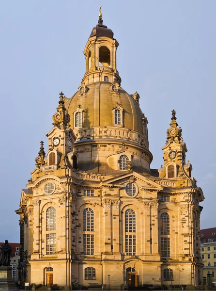 Dresdner Frauenkirche — Fotografia de Stock