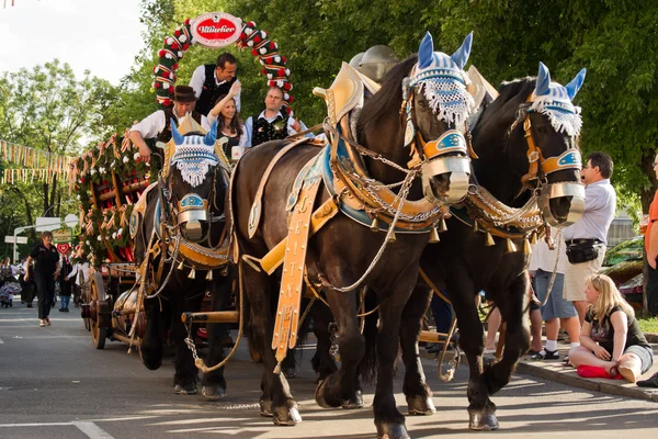 Procession at Villacher Kirchtag — Stock Photo, Image