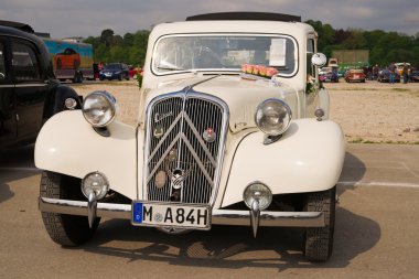 Vintage citroen Münih bahar Festivali