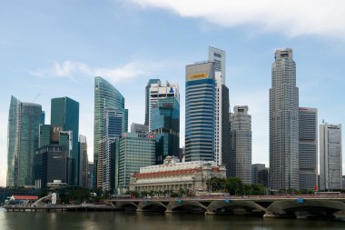 Singapur manzarası