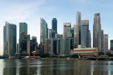 Singapur manzarası