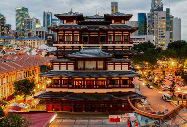 The Buddha Tooth Relic Temple