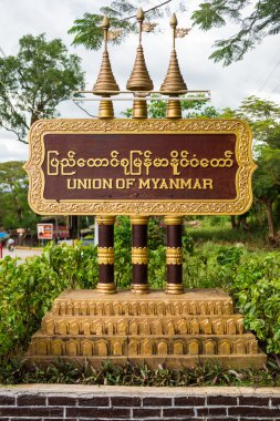 myanmar sınır işareti Birliği