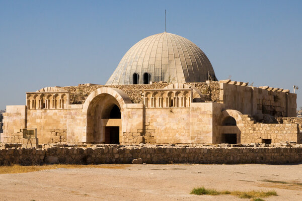 Old Umayyad Palace the the Amman Citadel