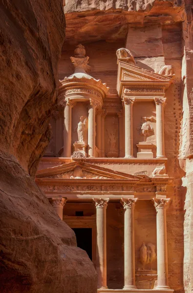 El Tesoro de Petra — Foto de Stock