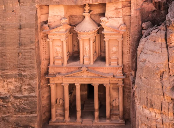 De Schatkist in petra — Stockfoto