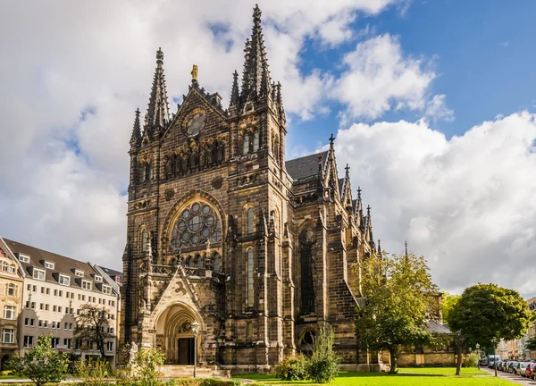 Peterskirche v Lipsku — Stock fotografie