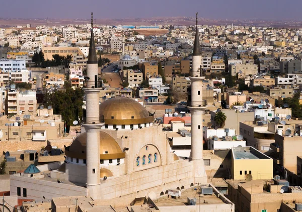 Вид на мечеть Мадаба Стоковое Фото