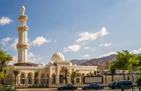 Sharif hussein bin ali Moschee in Aqaba — Stockfoto