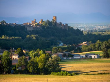 Castell 'Arquato, İtalya' nın en güzel ortaçağ kasabalarından biri.