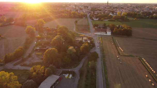 Impianto Smistamento Rifiuti Molti Trasportatori Bidoni Diversi Trasportatori Riempiti Con — Video Stock