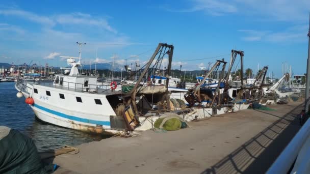Puerto Spezia Cinque Terre Italia — Vídeo de stock
