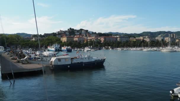 Porto Spezia Cinque Terre Itália — Vídeo de Stock