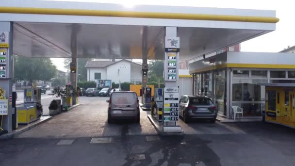 Eni Una Multinazionale Italiana Del Petrolio Del Gas Con Sede — Video Stock