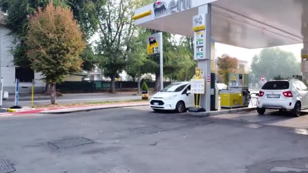 Eni Een Italiaans Multinationaal Olie Gasbedrijf Met Hoofdkantoor Rome — Stockvideo